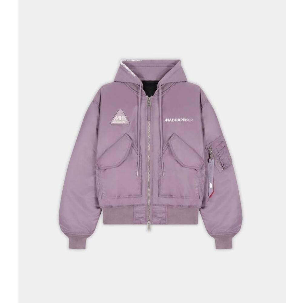Alpha Industries x Madhappy Air CWU 45/P Reversible Bomber Jacket Purple Medium